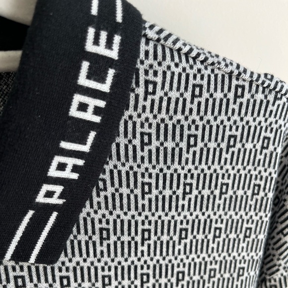 *RARE* Knit polo zip by PALACE - size large - Picture 2 of 4